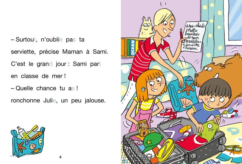 Sami en classe de mer - French Children's Book | Ages 6-8 - Will et Max Books