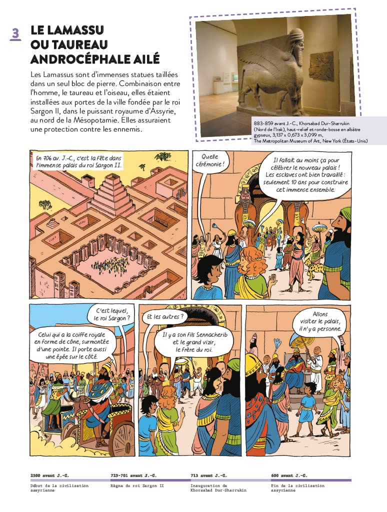 L'Histoire de l'Art en BD - Ma première histoire de l'art en BD - French Educational Comic | Ages 7-11 (CE1-CM2) - Will et Max Books
