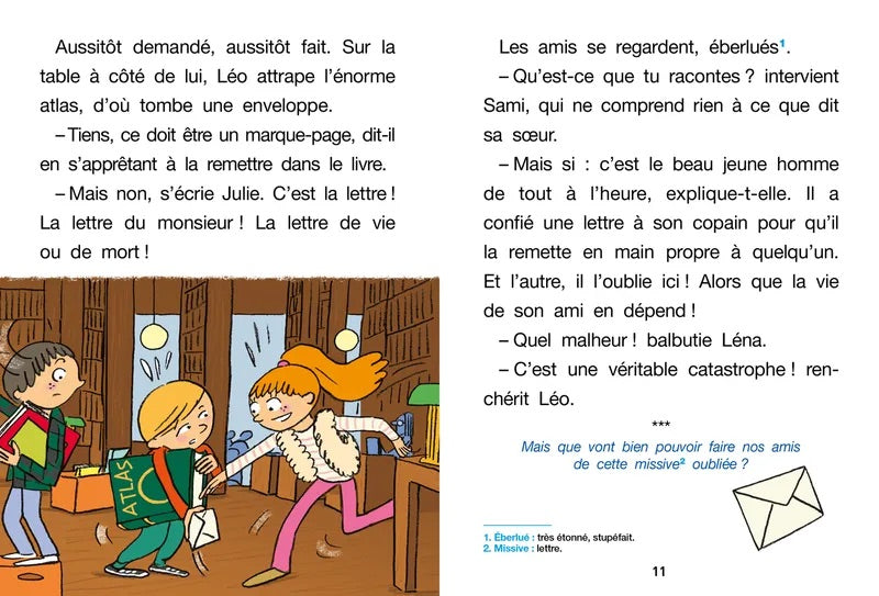 Sami et Julie: Enquête à la bibliothèque - French Children's Book | Ages 8-9 (CE2) - Will et Max Books