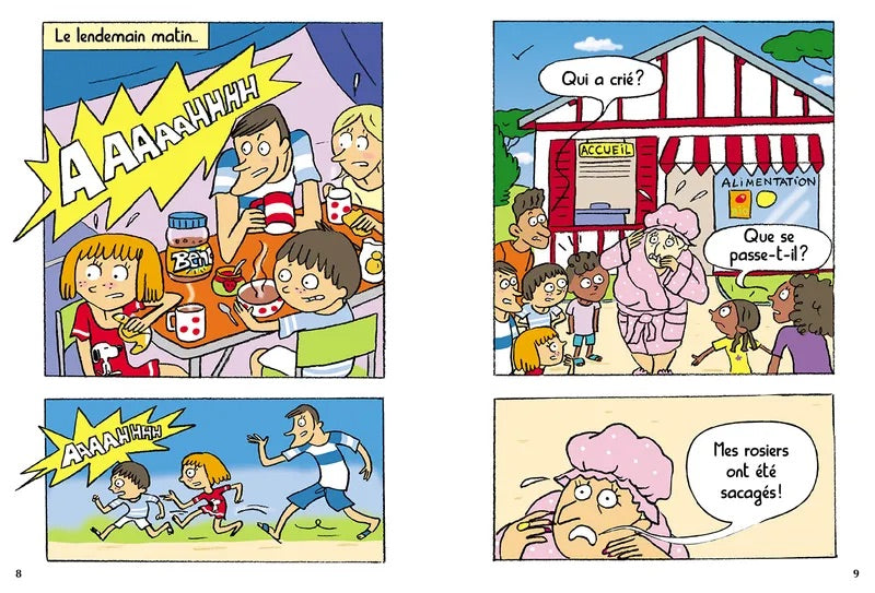 Sami et Julie: Enquête au camping - French Children's Book | Ages 7+ - Will et Max Books