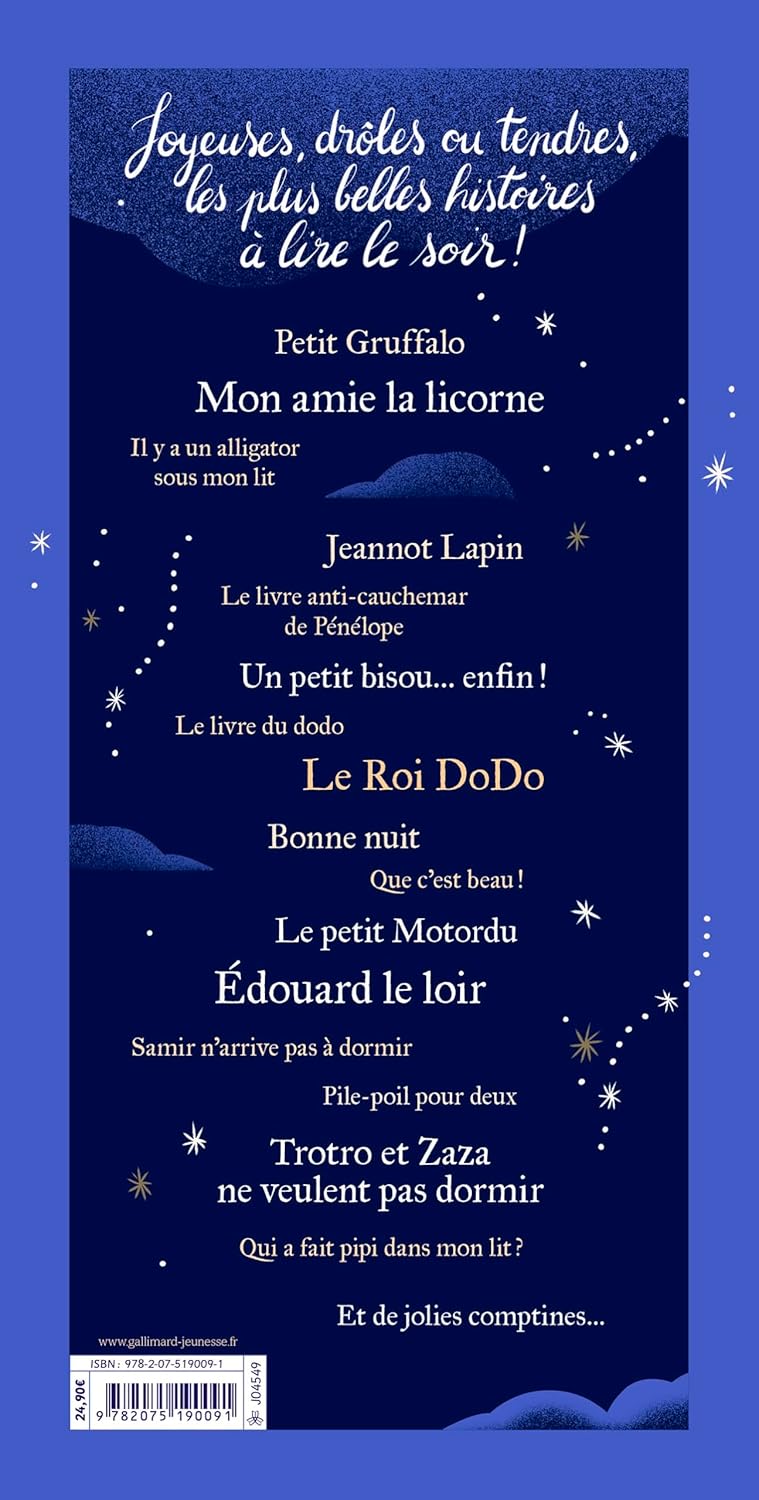 Le Trésor des Histoires à Lire le Soir - A Treasure Trove of Bedtime Tales | Ages 3-7 (Primaire)