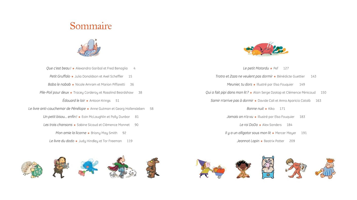 Le Trésor des Histoires à Lire le Soir - A Treasure Trove of Bedtime Tales | Ages 3-7 (Primaire)