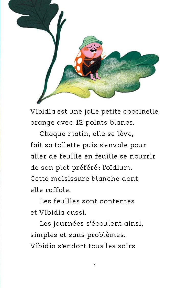 Vibidia: La coccinelle super inquiète - French Children's Book | Ages 6-8 (CP-CE1) - Will et Max Books