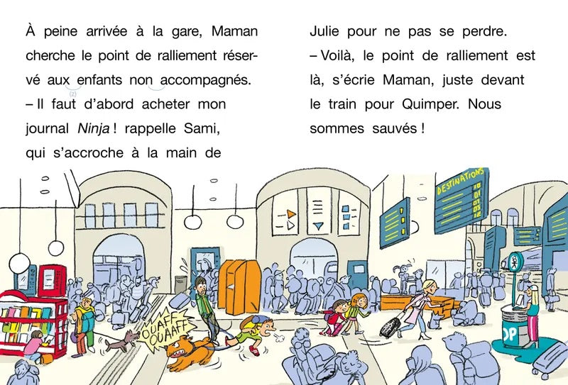 Sami et Julie: Sami et Julie voyagent tout seuls - French Children's Book | Ages 6-8 (CE1) - Will et Max Books