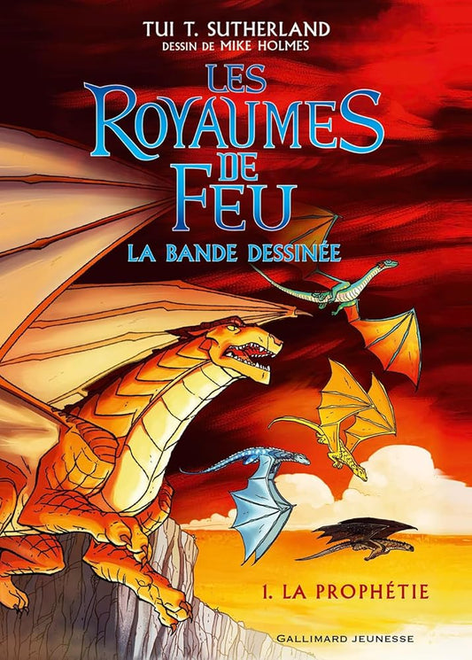 LES ROYAUMES DE FEU EN BANDE DESSINEE - 1 LA PROPHETIE T1 cover image