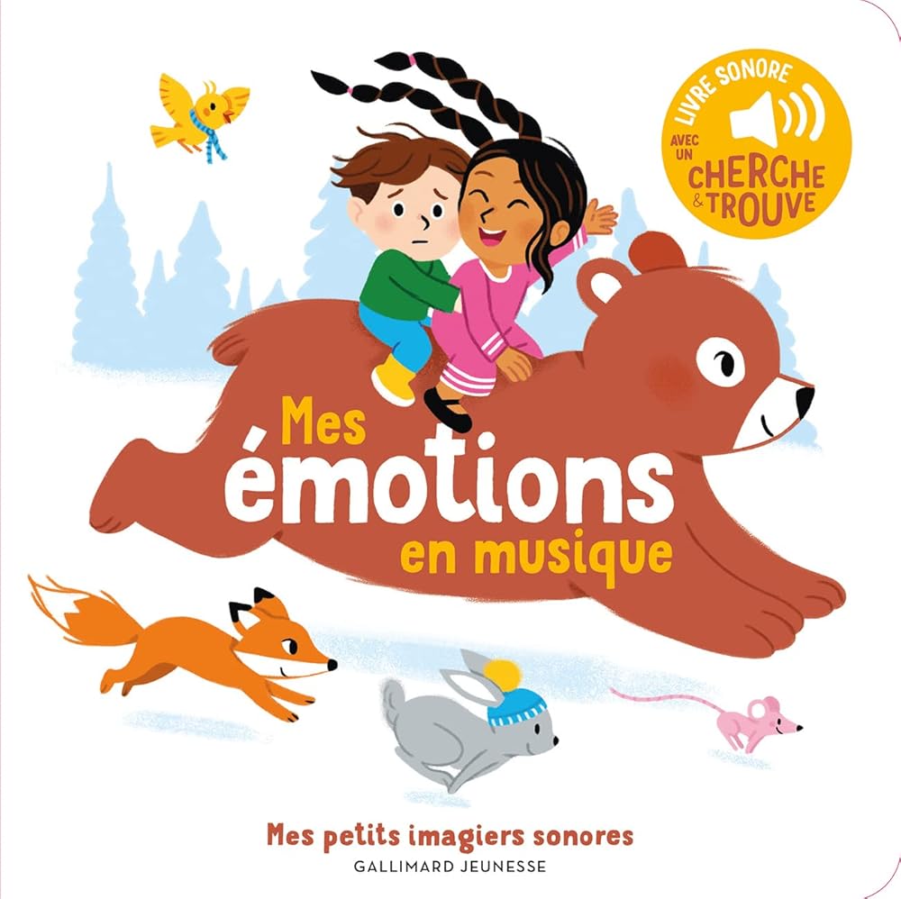 Mes émotions en musique - Mes petits imagiers sonores - Dès 1 an cover image