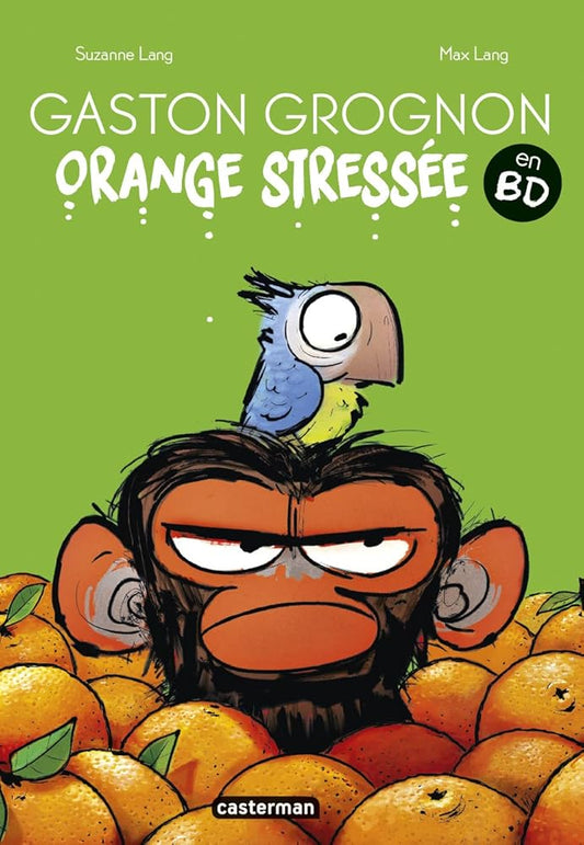 Gaston Grognon en BD - Orange Stressée: EN BD cover image