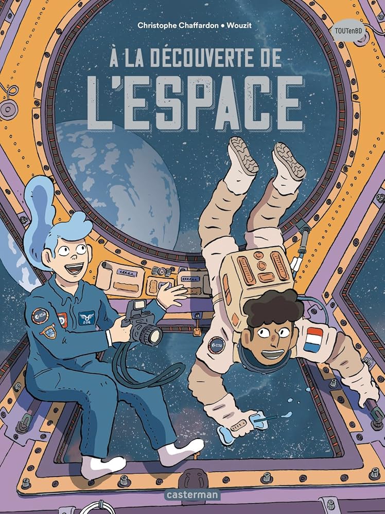 Les sciences en BD - A la découverte de l'Espace cover image