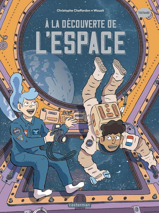Les sciences en BD - A la découverte de l'Espace cover image