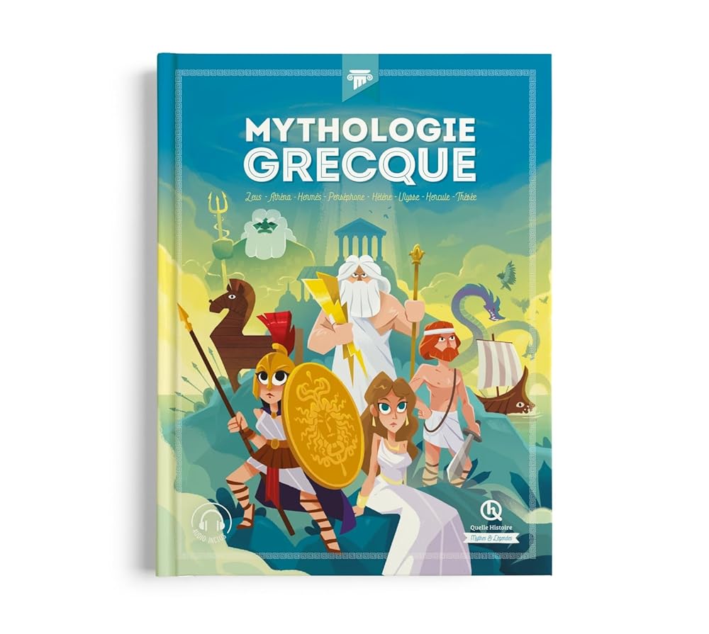 Mythologie grecque - L'intégrale: Zeus - Athéna - Hermès - Perséphone - Hélène - Ulysse - Hercule - Thésée cover image