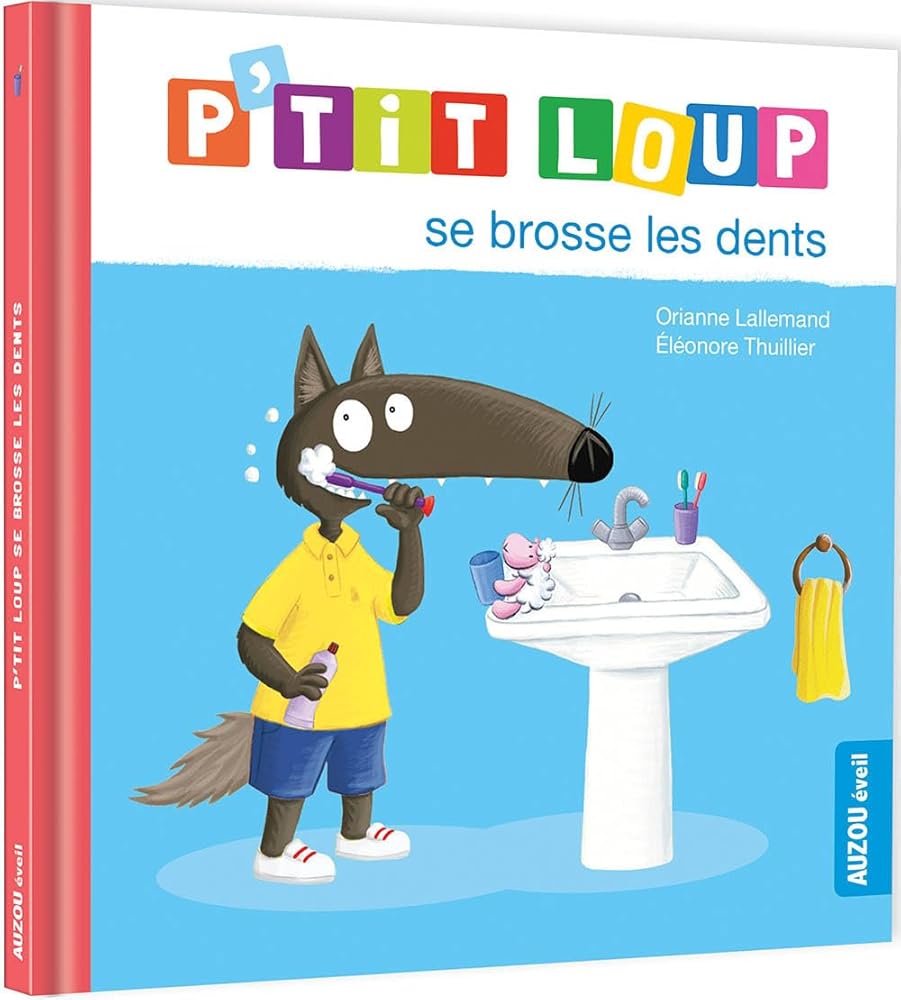 P'tit Loup : P'tit loup se brosse les dents cover image