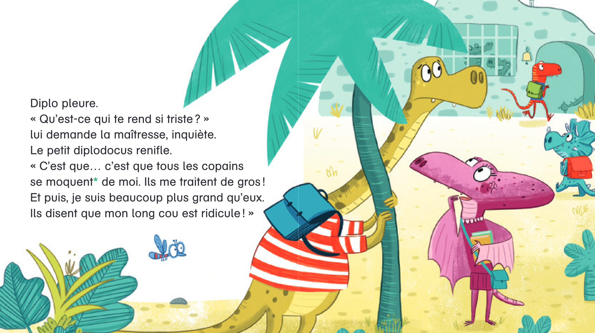 L'école des dinos - Diplo est un héros - French Children's Book | Ages 6-8 (Moyenne Section-CP) - Will et Max Books