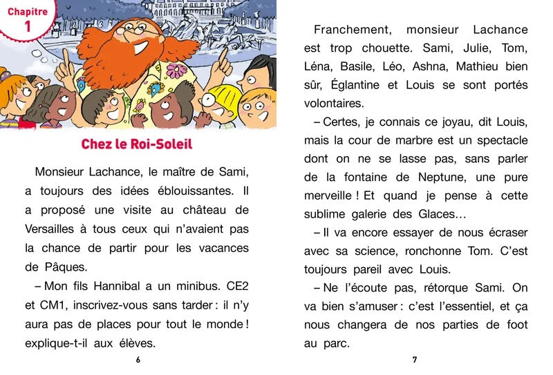 Disparition au chateau de Versailles - French Children's Book | Ages 8-10 - Will et Max Books