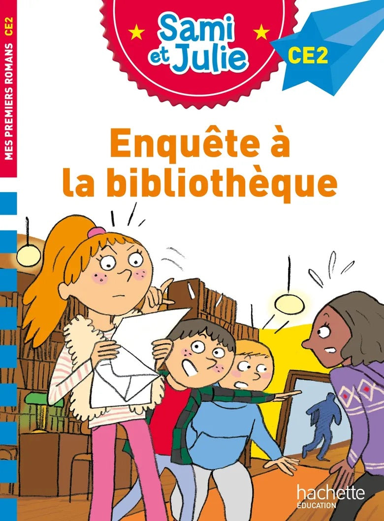 Sami et Julie: Enquête à la bibliothèque - French Children's Book | Ages 8-9 (CE2) - Will et Max Books