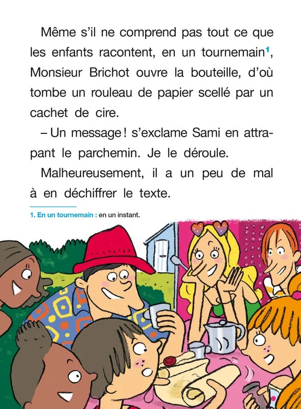 Sami et Julie: Une bouteille à la mer - French Children's Book | Ages 8-9 (CE2) - Will et Max Books