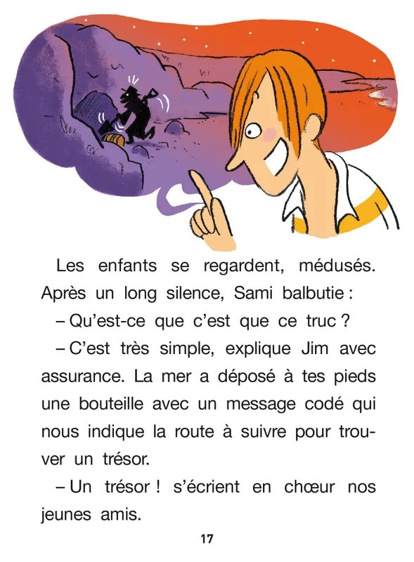 Sami et Julie: Une bouteille à la mer - French Children's Book | Ages 8-9 (CE2) - Will et Max Books