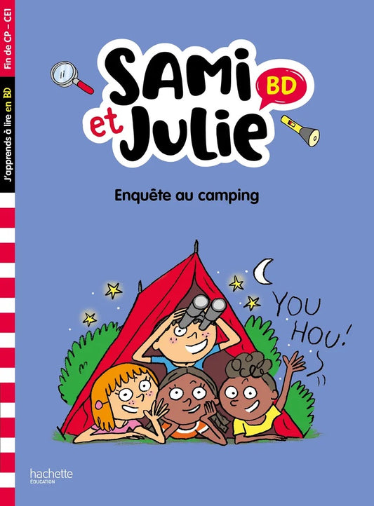 Sami et Julie: Enquête au camping - French Children's Book | Ages 7+ - Will et Max Books