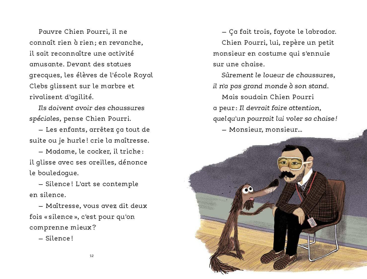Chien Pourri au musée - French Children's Book | Ages 6-8 (CE1-CE2)