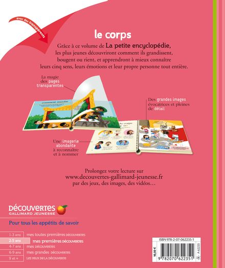Le corps – French Children’s Book | Ages 3–6 (Preschool – Kindergarten) - Will et Max Books