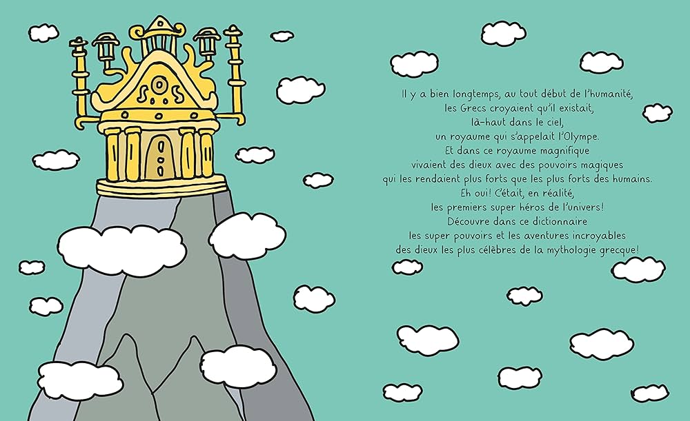 Dico Mytho - French Children's Book | Ages 3-6 (PS-CP) - Will et Max Books