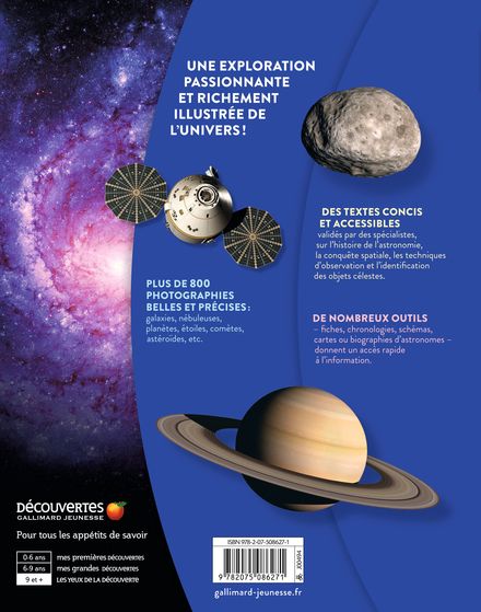 Encyclopédie de l’espace – French Children’s Book | Ages 9–13 (Grades 4–7) - Will et Max Books