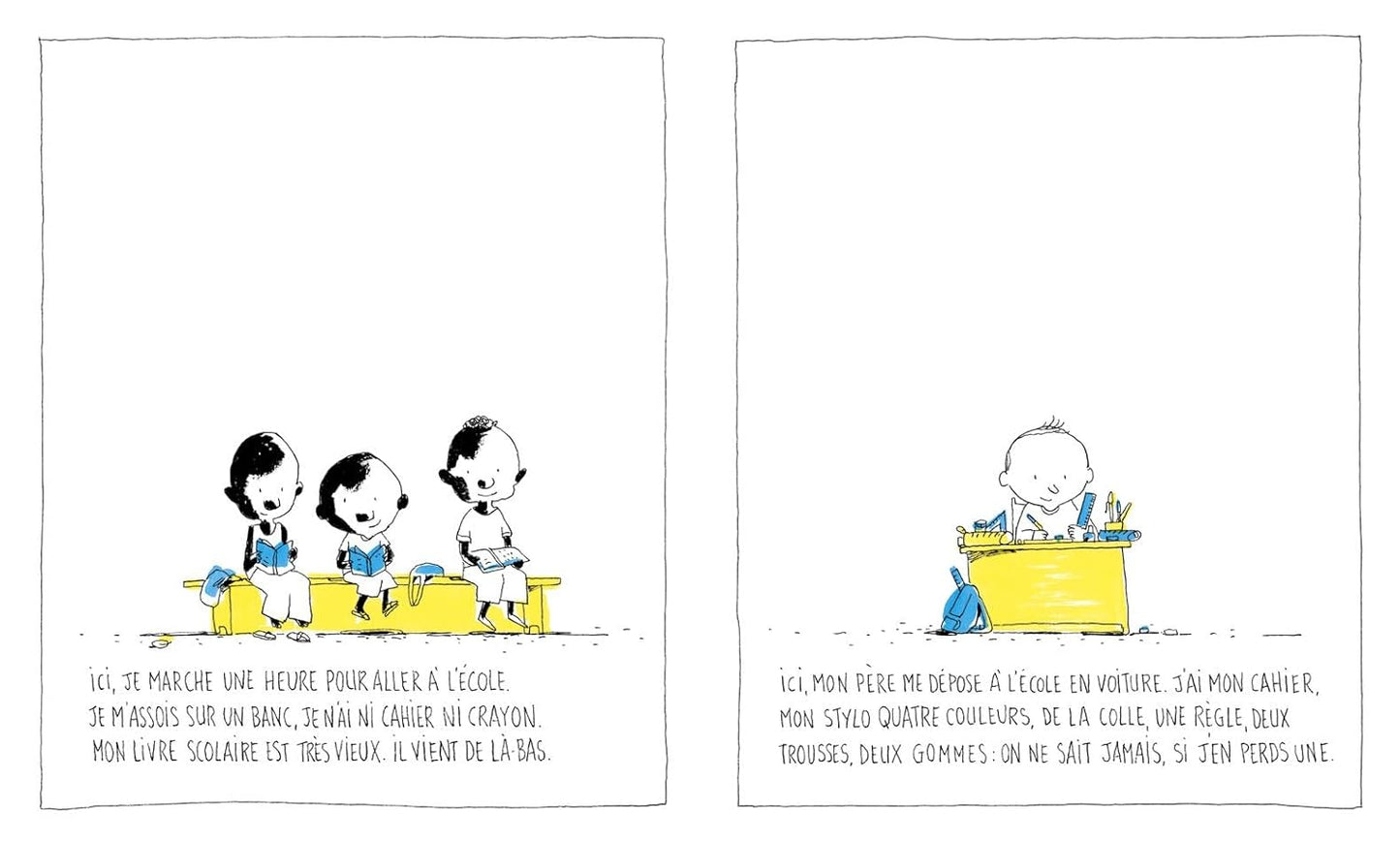 Ici et là-bas - French Children's Book | Ages 6-10 (CE1-CM2)