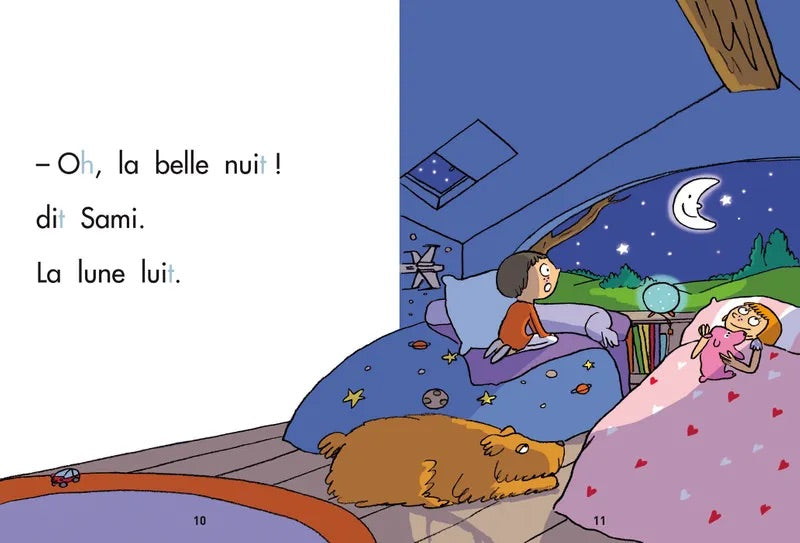 Sami et Julie: La nuit - French Children's Book | Ages 6+ (début de CP) - Will et Max Books