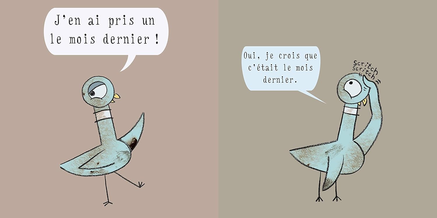 Pigeon a besoin d'un bon bain (Le) - French Children's Book | Ages 4-8 (CP-CE1) - Will et Max Books