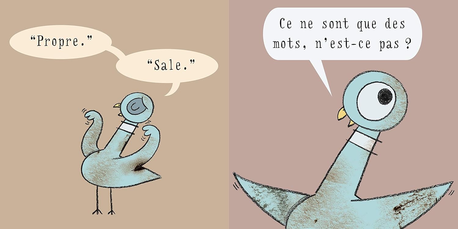 Pigeon a besoin d'un bon bain (Le) - French Children's Book | Ages 4-8 (CP-CE1) - Will et Max Books
